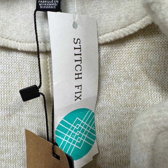 Vero Moda Katrine Brushed Jacket In Oatmeal Women's Large - Picture 6 of 9